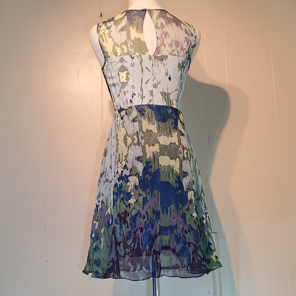 Vessel by Timo Multi-Color Silk Print Dress - Picture 3 of 8